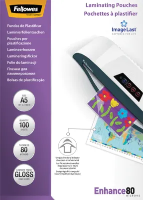 Produktbild von Fellowes ImageLast A5 80mic - 100 Stück