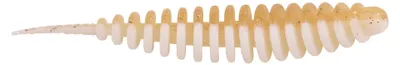 Produktbild von Spro Trout Master Worm 45 45mm Garlic Aroma UV 15 Farben : Gold Glitter Farbe: Gold Glitter