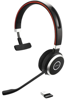 Produktbild von JABRA Evolve 65 UC monaural USB NC mit Ladestation