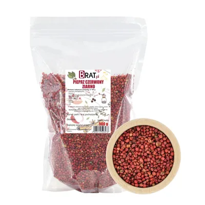 Zdjęcie produktu dla Pieprz czerwony ziarno 500g Brat.pl