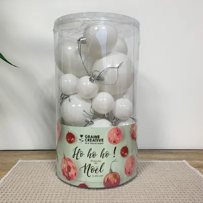 Image de Pack 39 boules de Noël à décorer