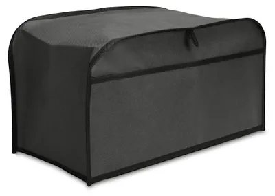 Produktbild von kwmobile Hülle für 4-Scheiben Toaster - Staubschutz Abdeckhaube - Toasterabdeckung in Dunkelgrau - 19 x 20,3 x 39,5 cm