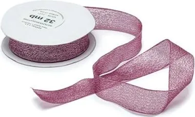 Obrázek produktu pro Glitzerband 25 mm 32 m WB7031 bordeauxrot