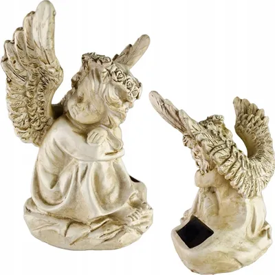 Produktbild von SOLAR GUARDIAN ANGEL CANDLE, leuchtende Krone für Garten oder Grab, 16 CM