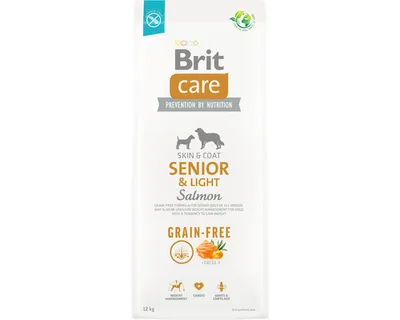Produktbild von Brit Care Dog Grain-free Senior & Light varianten 12 kg
