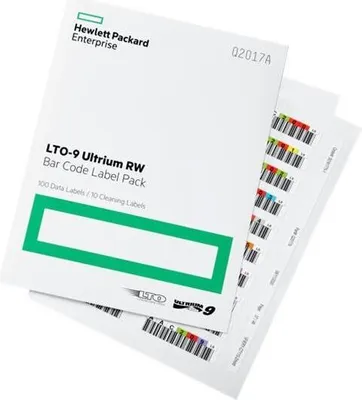 Image de HP étiquettes code barre Q2017A, LTO 9, Ultrium, 110 étiquettes, réinscriptibles (Q2017A)