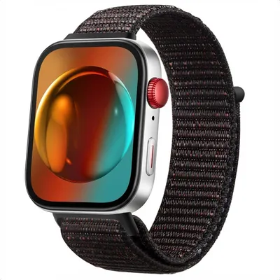 Productafbeelding van imoshion Nylon bandje voor de Huawei Watch Fit 4 / 4 Pro / 5 / 5 Pro - Zwart