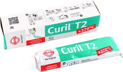 Produktbild von Flüssigdichtung, Dichtmasse Curil T2 in 70 ml Dosiertube für Zylinderhauben, Vergaser, Kraftstoffpumpen