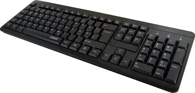 Produktbild von Schwaiger Tastatur kabellos USB 2.0A schwarz
