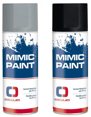 Image de MIMIC PAINT peinture aérosol blanc RAL 9010 400ml , 1 pièce