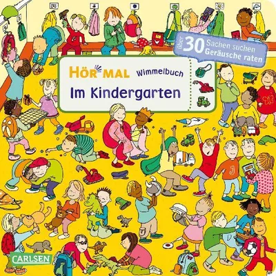 Produktbild von Hör mal (Soundbuch): Wimmelbuch: Im Kindergarten