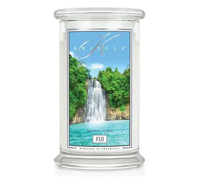 Image de Kringle Candle, bougie parfumée en pot, grande taille, parfum "Fiji"
