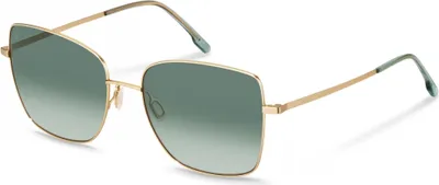 Produktbild von Rodenstock R1446 Gold, green 58/18/145 Damen Sonnenbrillen
