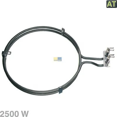 Produktbild von Backofen Heißluft, Umluft Heizelement 2500 Watt passend für Bosch Siemens 083517, AEG-Electrolux 899661912861