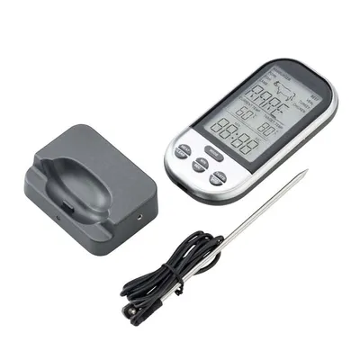 Produktbild von GRILLCHEF Funkthermometer - 6V - silber