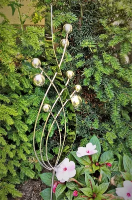 Produktbild von Skulptur Venedig klein Edelstahl Pflanzstecker Gartenstecker Beetstecker