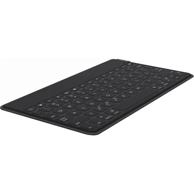 Produktbild von Logitech Keys-To-Go, QWERTY, Dänisch, Finnisch, Nordisch, Schwedisch, 1,7 cm, 1,2 mm, Jede Marke, Schwarz