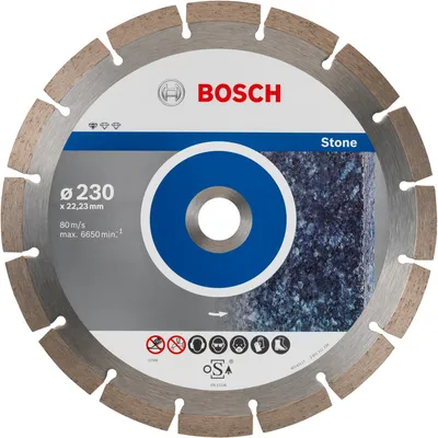 Produktbild von Diamanttrennscheibe Standard for Stone, 230 x 22,23 x 2,3 x 10 mm, 10er-Pack
