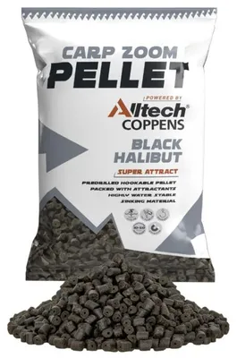 Produktbild von CarpZoom Pellet Black Halibut 8mm 800g