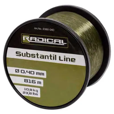 Produktbild von Radical Substantil Line Karpfenschnur transparent grün Ø 0,35mm 1065m 9,1kg