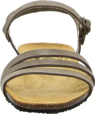 Produktbild von plakton 575080 Mam Alou Nobuck - Damen Schuhe Sandaletten - Kaki, Größe:39 EU
