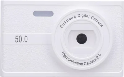 Obrázek produktu pro 48MP 1080P digitální fotoaparát 2,36" TFT obrazovka 8x zoom Automatické zaostřování Duální objektiv pro fotografování Bílý