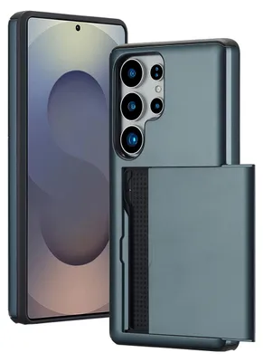 Immagine prodotto di imoshion Cover posteriore con scomparto per carte Samsung Galaxy S25 Ultra - Blu scuro