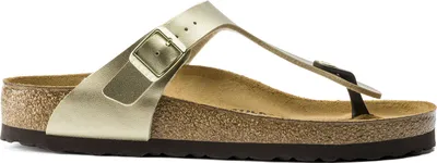 Produktbild von Birkenstock Gizeh Gold Normal Fußbett - Damen Hausschuhe - 1016108
