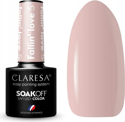 Image de CLARESA vernis hybride FALLIN'"LOVE 5 -5g