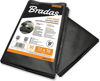 Produktbild von Bradas AWB5008010, Schwarz, 800 mm, 10000 mm