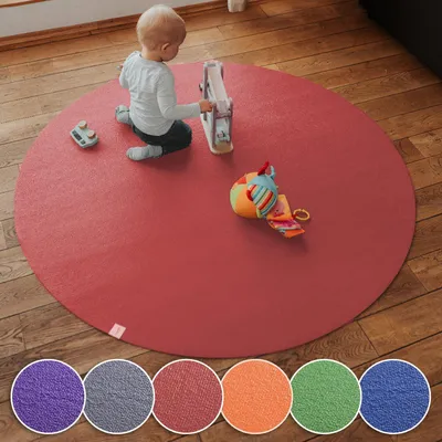 Immagine prodotto di Runde Krabbelmatte Sanosoft Rot 160cm