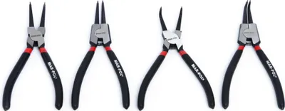 Produktbild von Zange 7" Seitenschneider CrV Gebogene Außen-Innenzange Flachrundzange M060