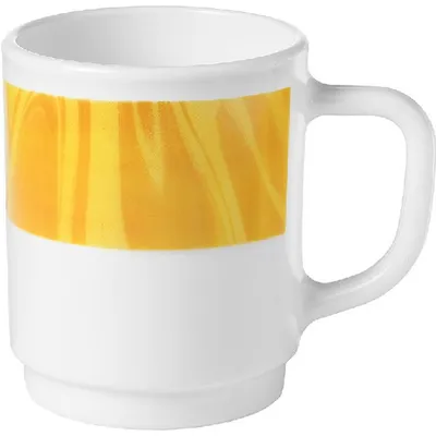 Image de BORMIOLI ROCCO Careware Gobelet avec anse, jaune, contenu : 0,25 litre