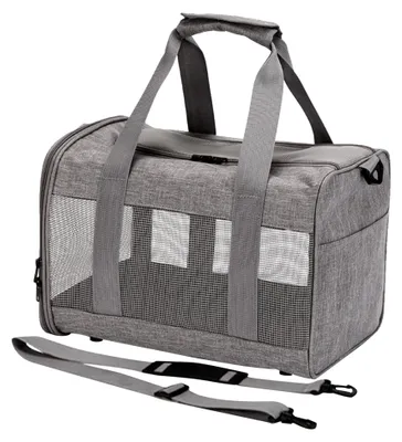 Produktbild von Katzentasche | mit Mesh und weicher Trage - Atmungsaktive Transporttasche für Katzen und kleine Hunde - für Welpen, Zuhause, Camping, Picknick, Reisen, Auto, Spaziergänge, Outdoor