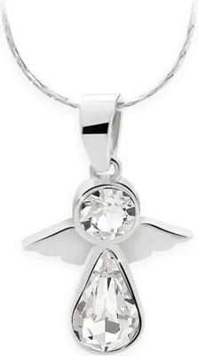 Zdjęcie produktu dla Anioł JSB Bijoux z kryształkami Swarovski® (biały)
