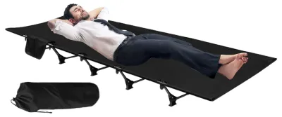 Produktbild von Faltbares Campingbett für Erwachsene mit hoher Tragfähigkeit