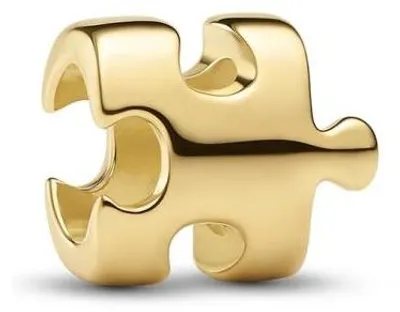 Obrázok produktu pre PANDORA Mini prívesok Puzzle kúsok zlatá farba 764514C00