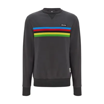 Produktbild von Santini Uci World Champion Sweatshirt Grau M Herren Grau M