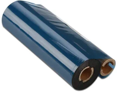 Immagine prodotto di Thermoverlays - Strisce di stampa rigide - Macchina per etichette - Larghezza 11 pollici - Lunghezza 74 metri - Nero