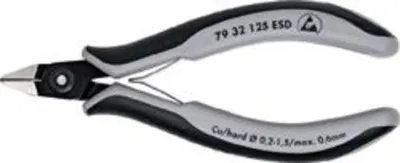 Immagine prodotto di Tagliaspirali di precisione da 125 mm n. 7932 ESD Knipex | 4003773061557