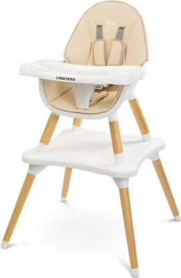 Produktbild von CARETERO Tuva Baby Hochstuhl 6 Monaten bis 3 Jahren - Beige