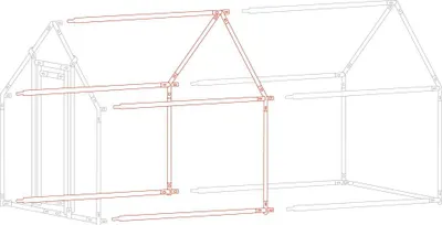 Produktbild von ZIPPER ZI-CR-2M Heimtiergehege Erweiterung inkl. 13m Zaun