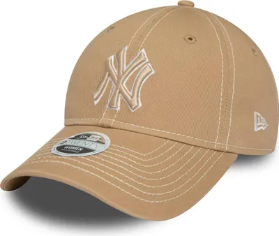 Produktbild von New Era Women MLB 9TWENTY Washed Cap New York Yankees camel