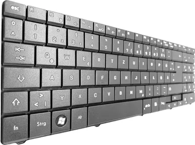 Produktbild von DEUTSCHE - Tastatur für Packard Bell EasyNote ML61 / Schwarz