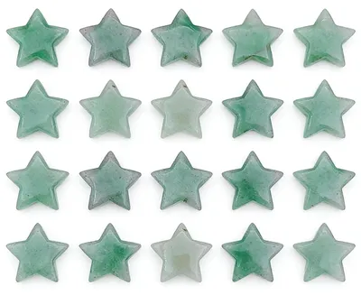 Productafbeelding van Set van 20 Natuurlijke Sterren Edelstenen voor Decoratie