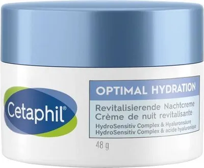 Produktbild von CETAPHIL Optimal Hydration revitalisier.Nachtcreme 48g PZN 17259110
