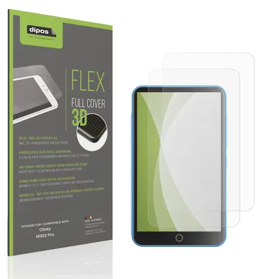Immagine prodotto di 2x Pellicola protettiva opaca per Oilsky M303 Pro Protezione Antiurto Anti-Shock