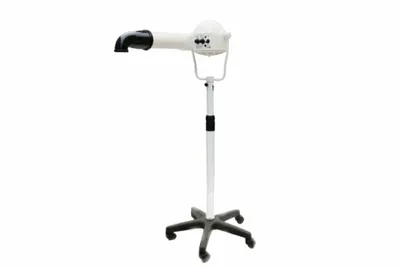 Produktbild von Standhaartrockner mit Gebläsefunktion Wassergebläse Hurricane 2200 Watt – Ständer mit Düse – Hundehaartrockner für Hundesalons – Für Hunde und Welpen