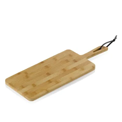 Imagen del producto de KELA Prkénko Cosma, tabla de cortar de bambú, color marrón claro, 52,0 x 18,0 x 1,5 cm, modelo KL-12429