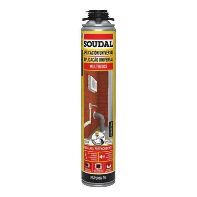 Obrázok produktu pre Schaum Soudal Classic 115798 Polyuretán Pistole béžová 750 ml